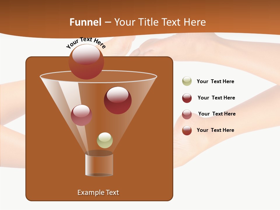 Long Spa Legs PowerPoint Template