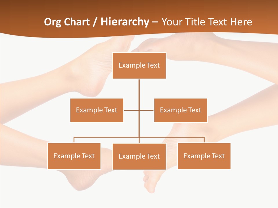 Long Spa Legs PowerPoint Template