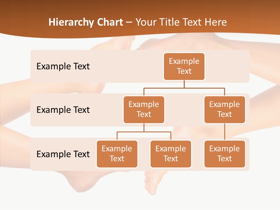 Long Spa Legs PowerPoint Template