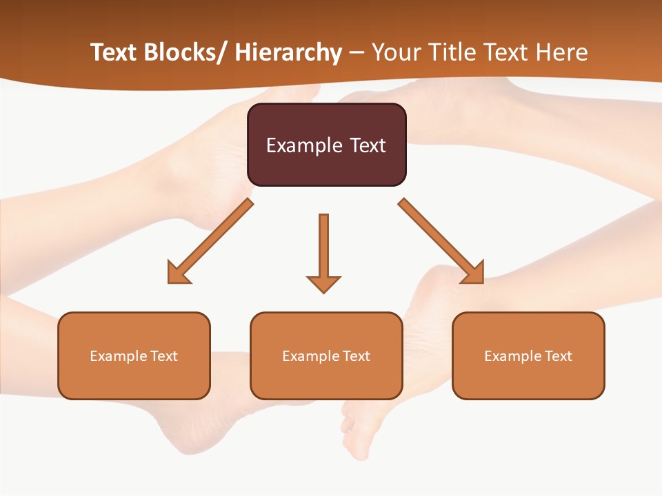 Long Spa Legs PowerPoint Template