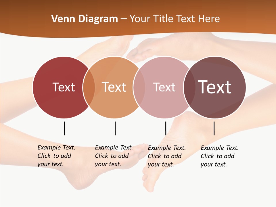 Long Spa Legs PowerPoint Template