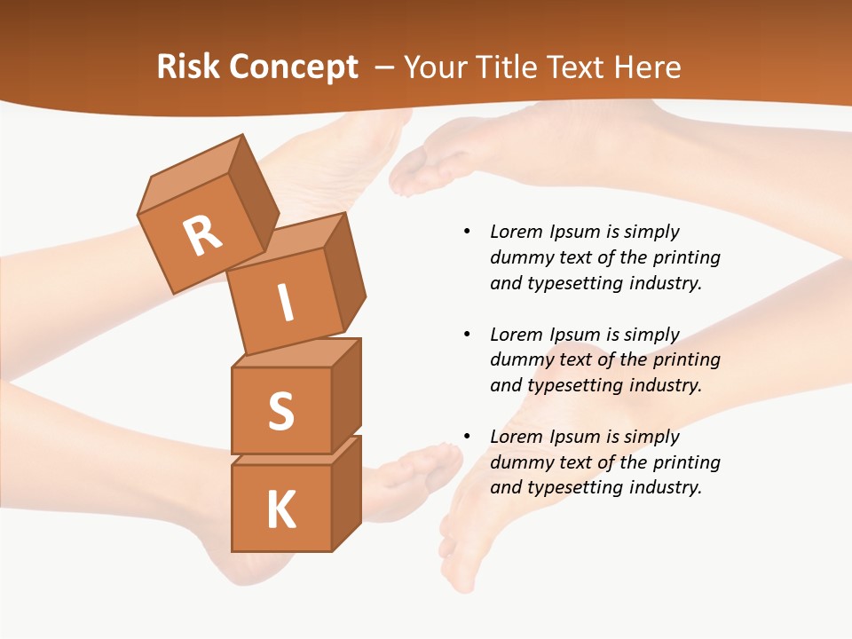 Long Spa Legs PowerPoint Template