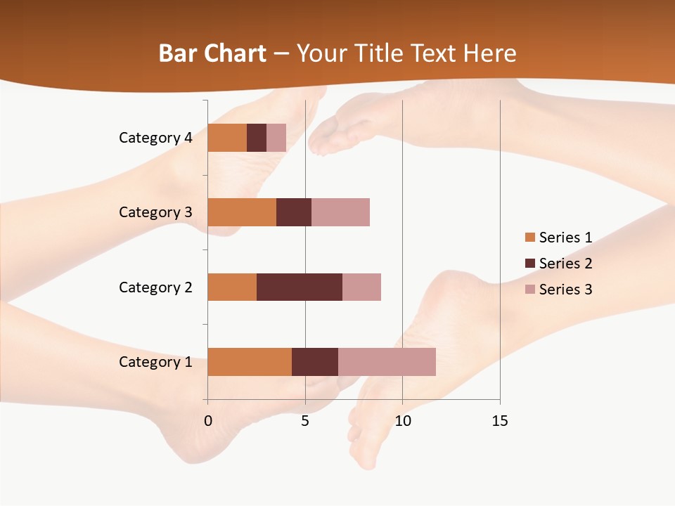 Long Spa Legs PowerPoint Template