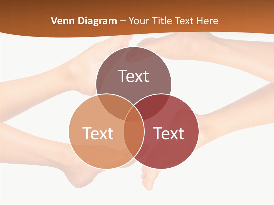 Long Spa Legs PowerPoint Template