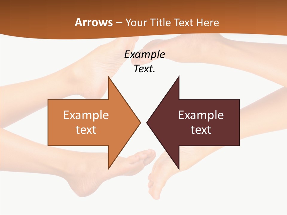 Long Spa Legs PowerPoint Template