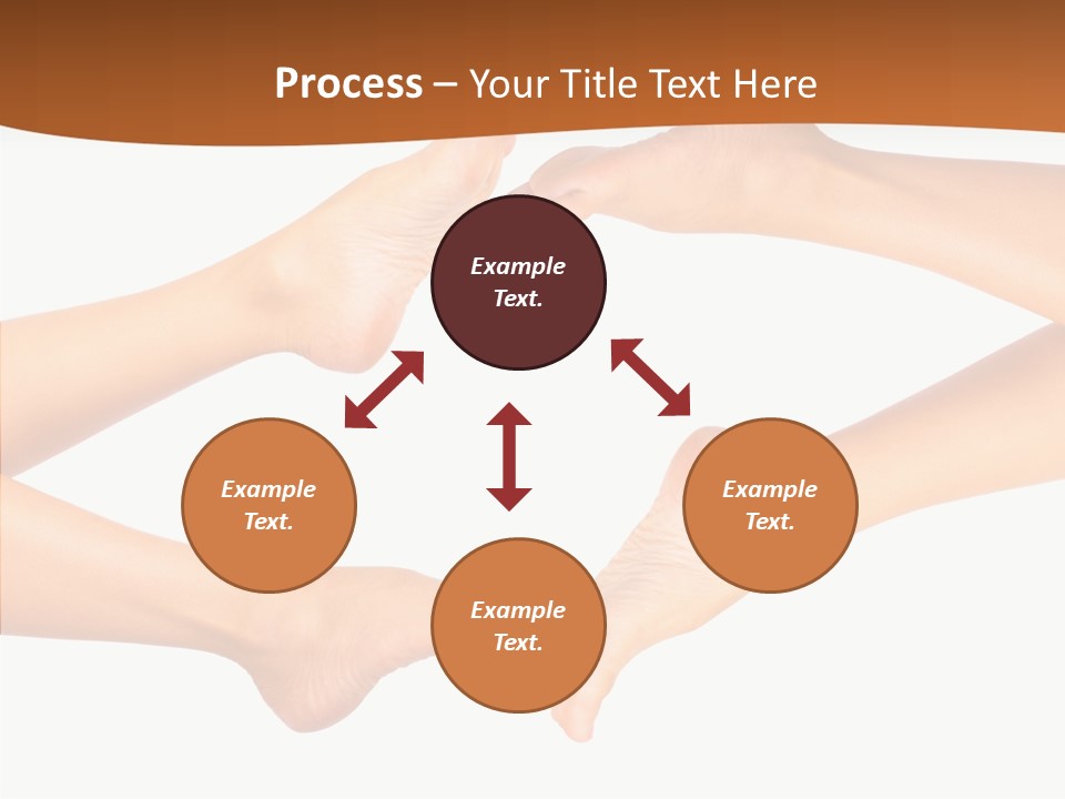 Long Spa Legs PowerPoint Template