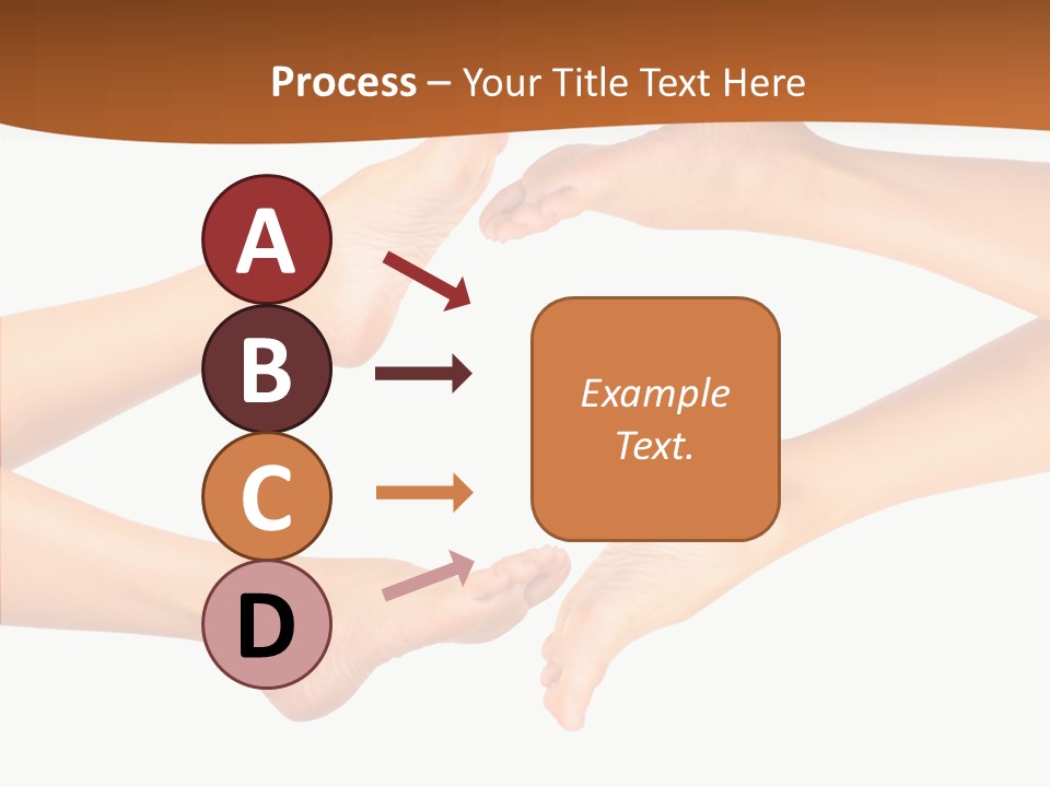 Long Spa Legs PowerPoint Template