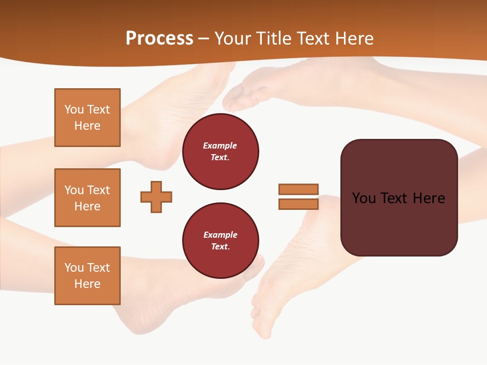 Long Spa Legs PowerPoint Template