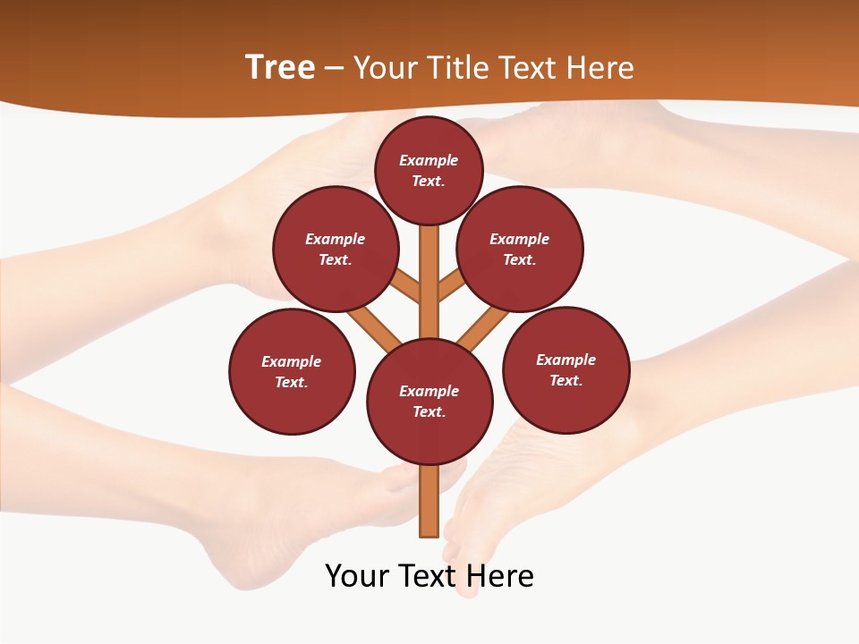 Long Spa Legs PowerPoint Template