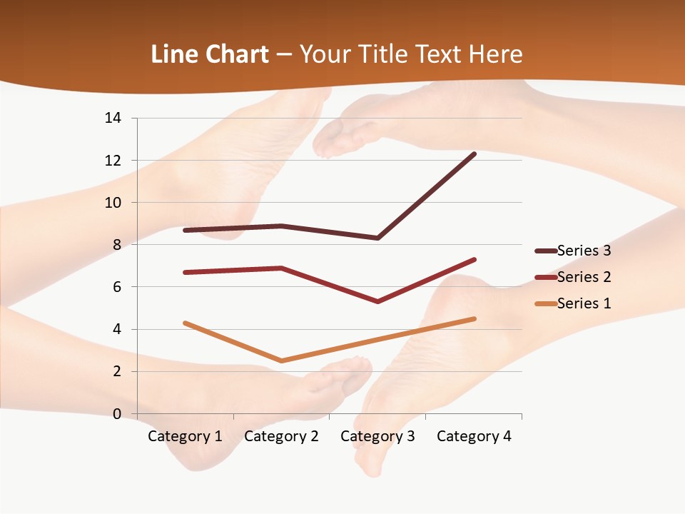 Long Spa Legs PowerPoint Template