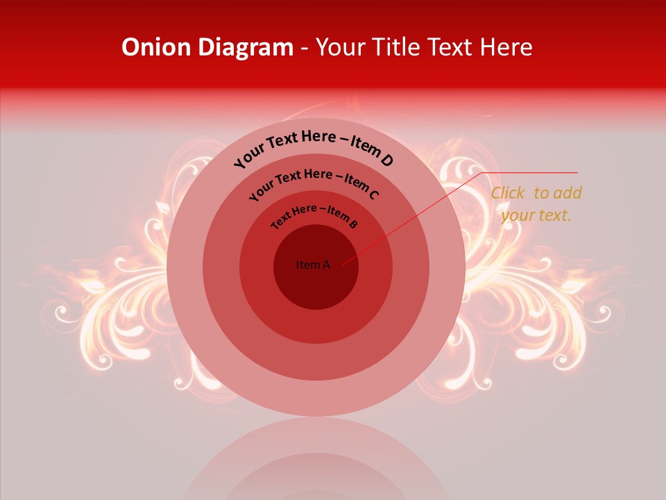 Glow Ignition Abstract PowerPoint Template