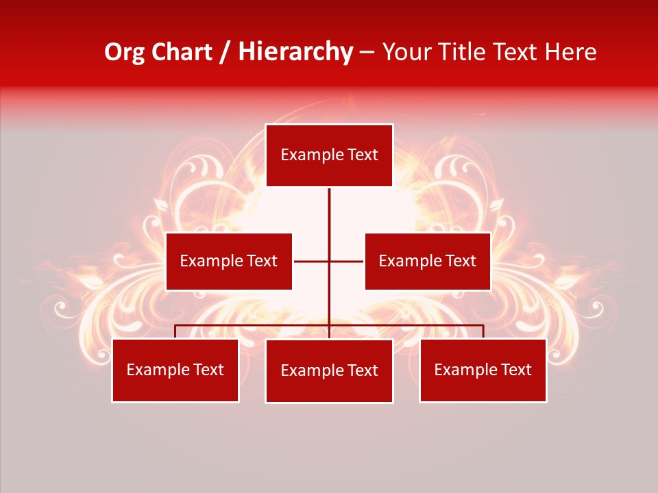 Glow Ignition Abstract PowerPoint Template
