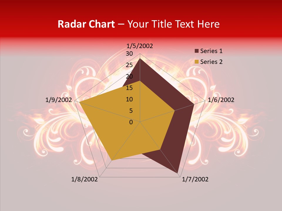 Glow Ignition Abstract PowerPoint Template