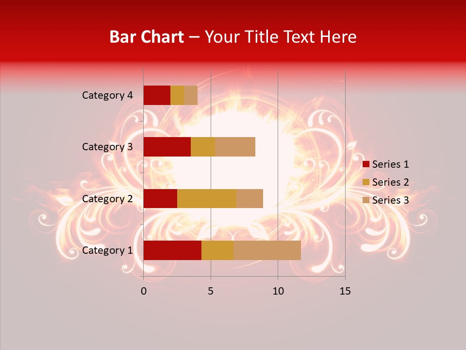Glow Ignition Abstract PowerPoint Template
