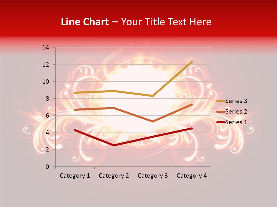 Glow Ignition Abstract PowerPoint Template