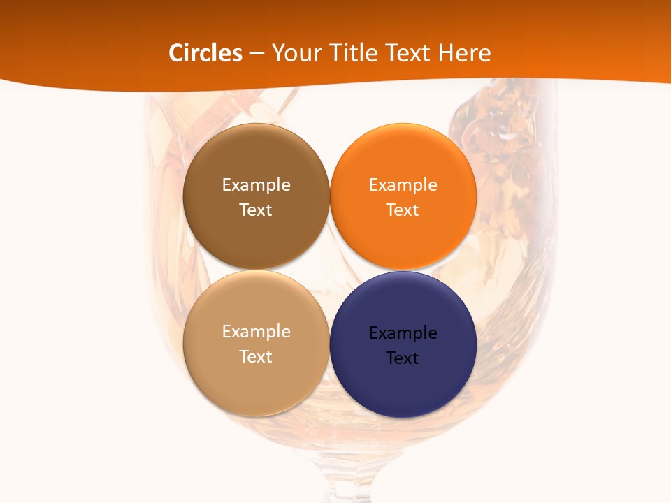 Elegant Rim Wine PowerPoint Template