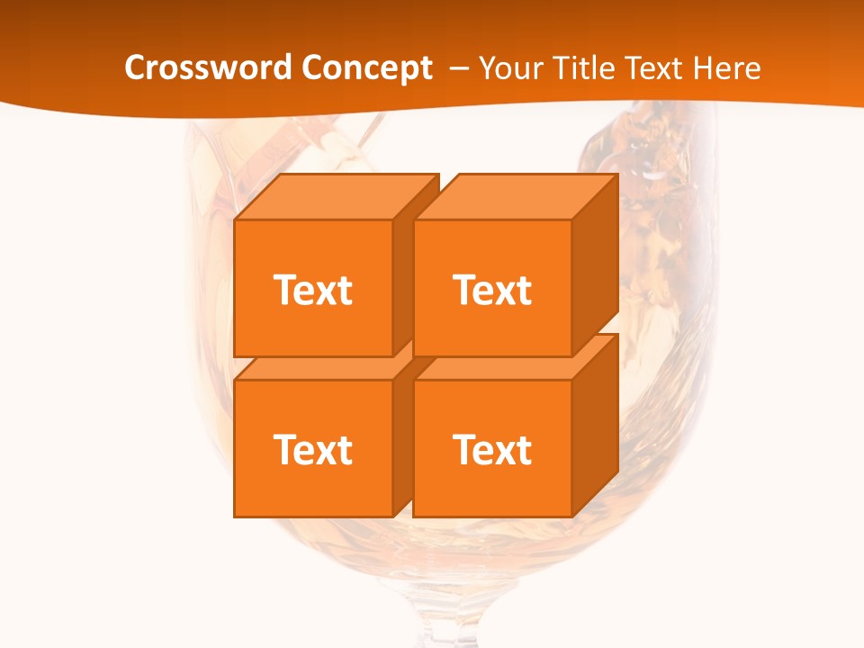Elegant Rim Wine PowerPoint Template