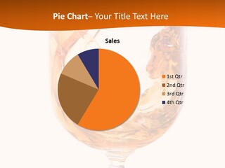 Elegant Rim Wine PowerPoint Template