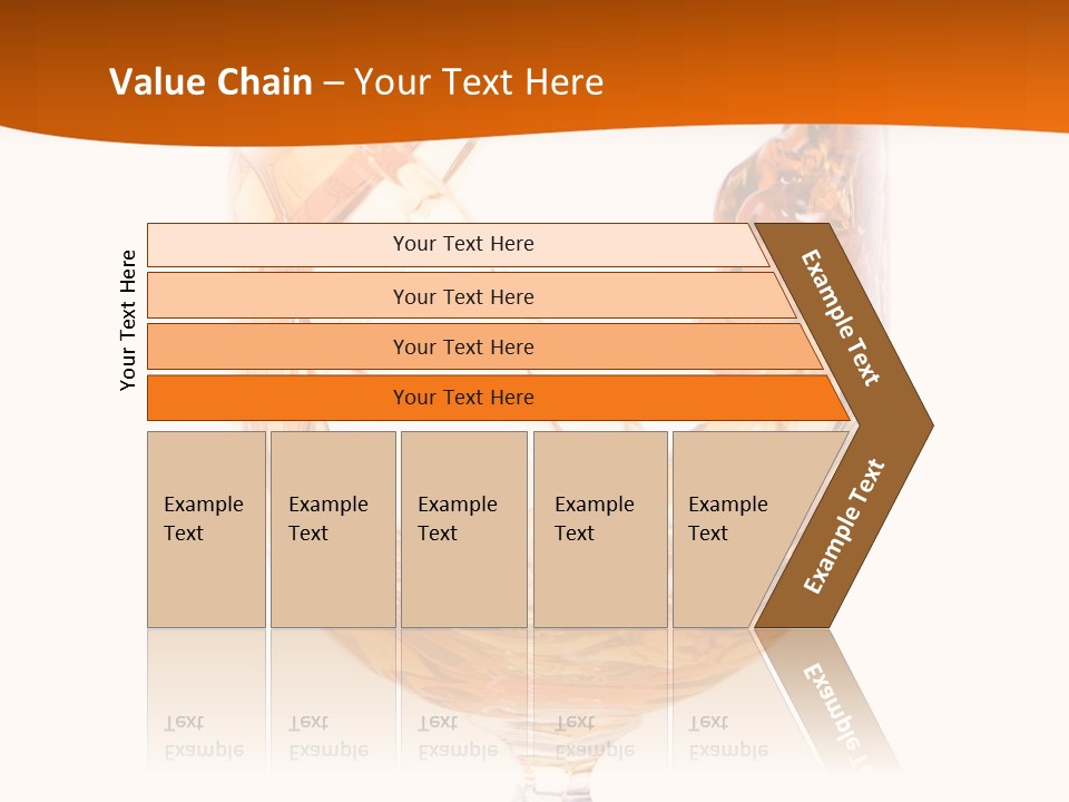 Elegant Rim Wine PowerPoint Template