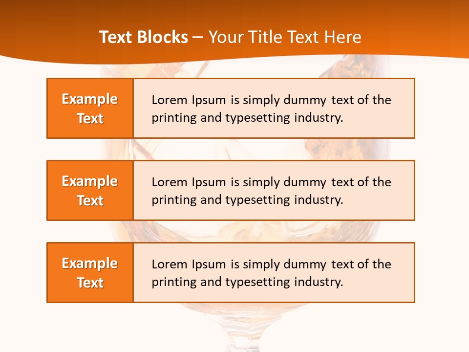 Elegant Rim Wine PowerPoint Template