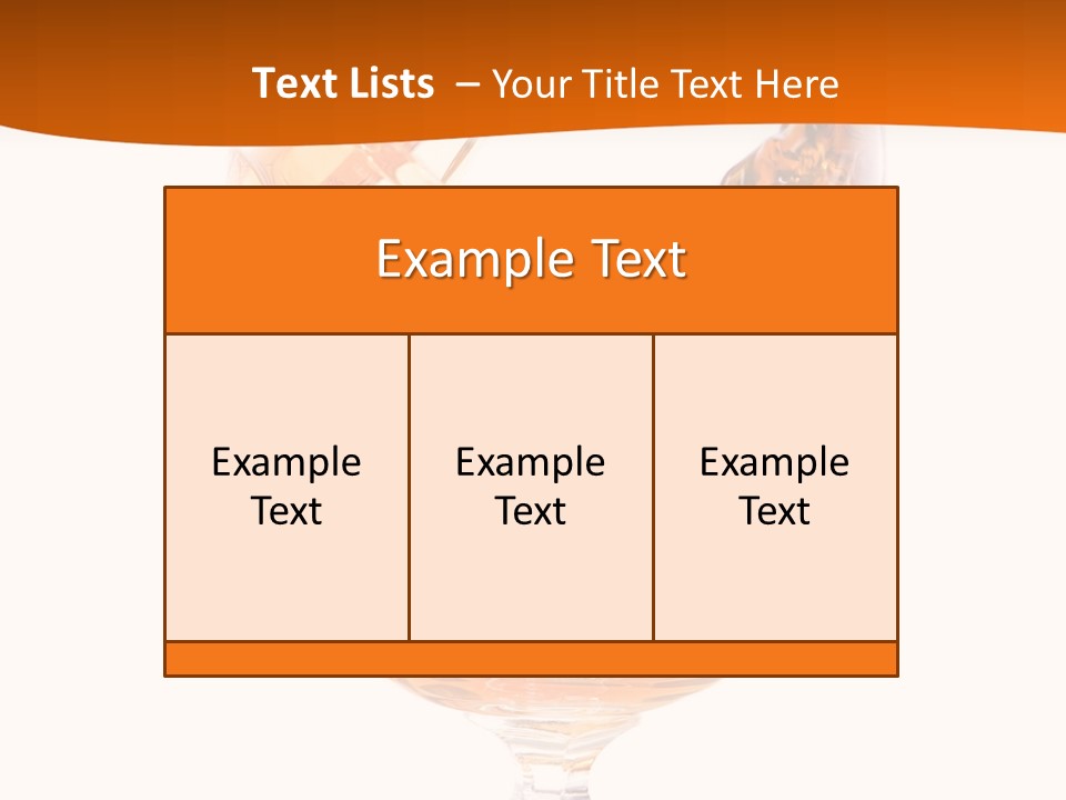 Elegant Rim Wine PowerPoint Template