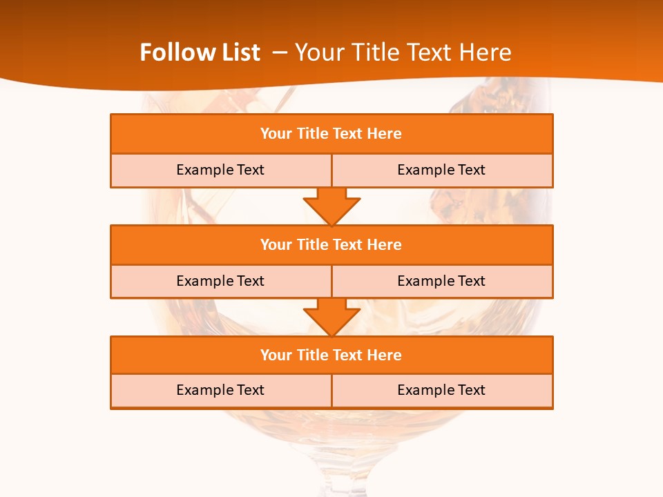 Elegant Rim Wine PowerPoint Template