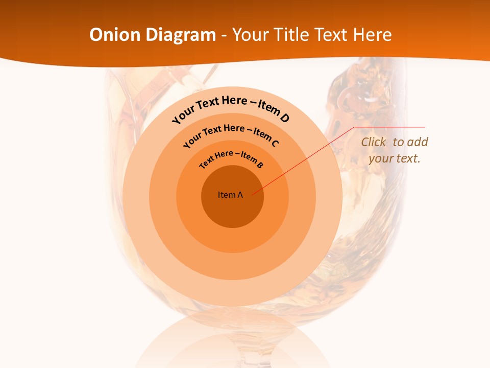 Elegant Rim Wine PowerPoint Template