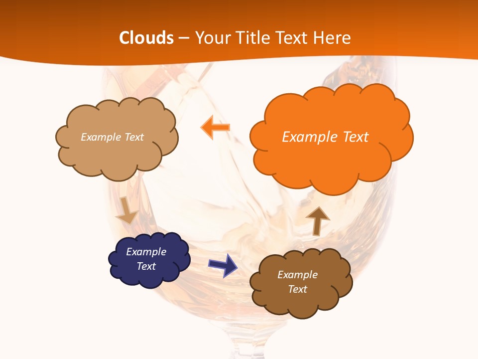 Elegant Rim Wine PowerPoint Template