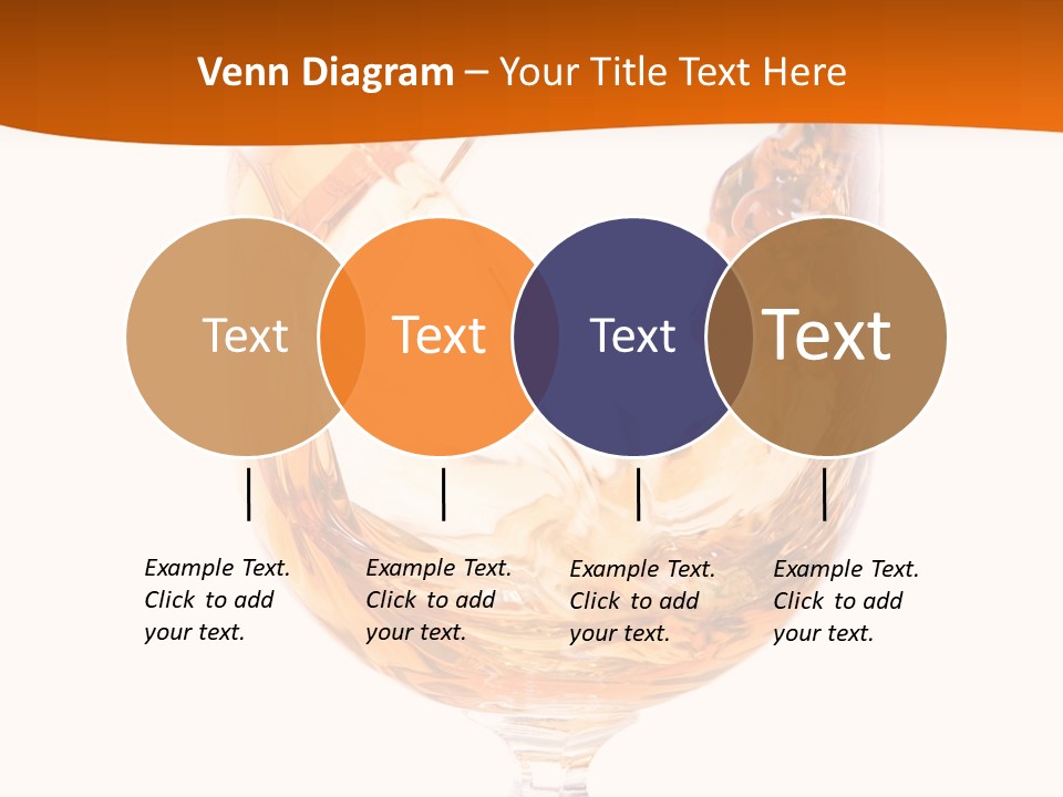 Elegant Rim Wine PowerPoint Template