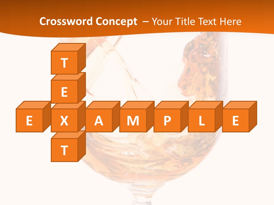 Elegant Rim Wine PowerPoint Template