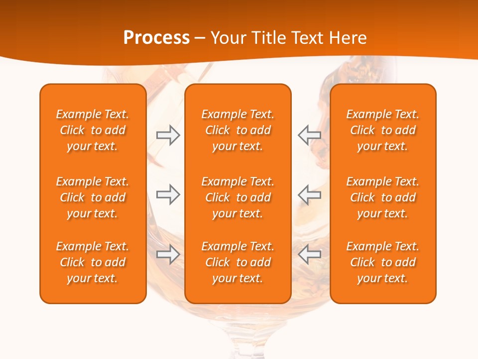 Elegant Rim Wine PowerPoint Template