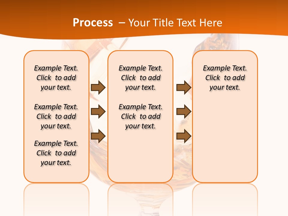 Elegant Rim Wine PowerPoint Template