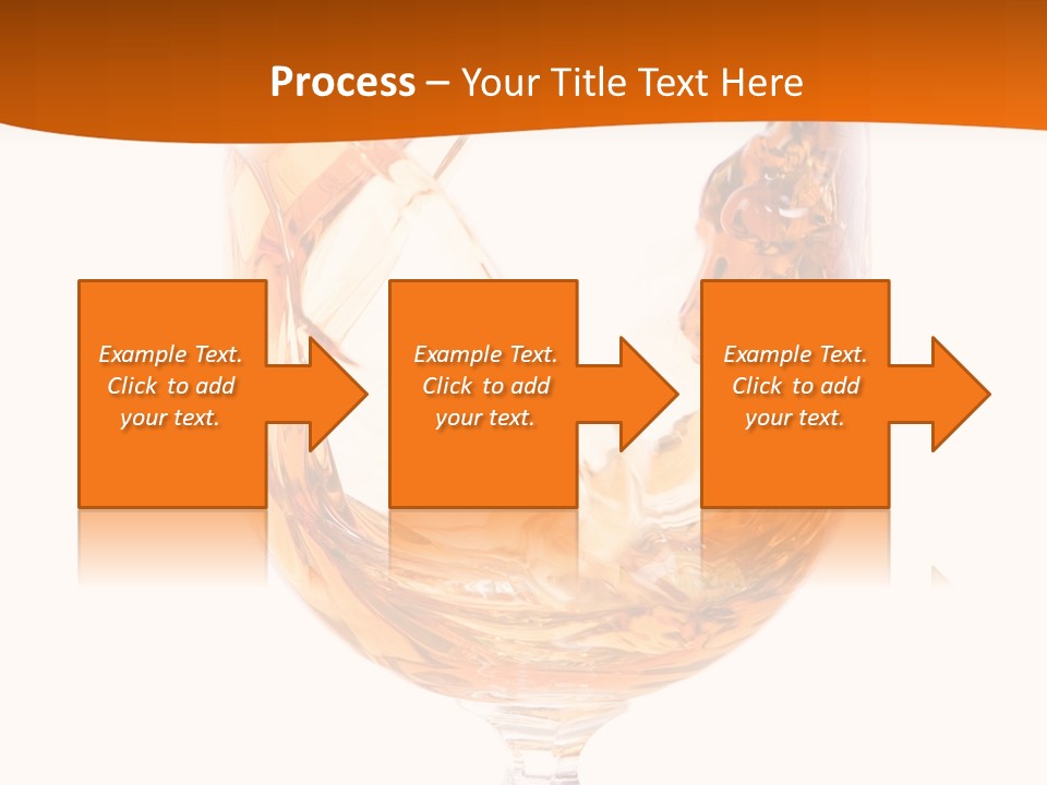 Elegant Rim Wine PowerPoint Template