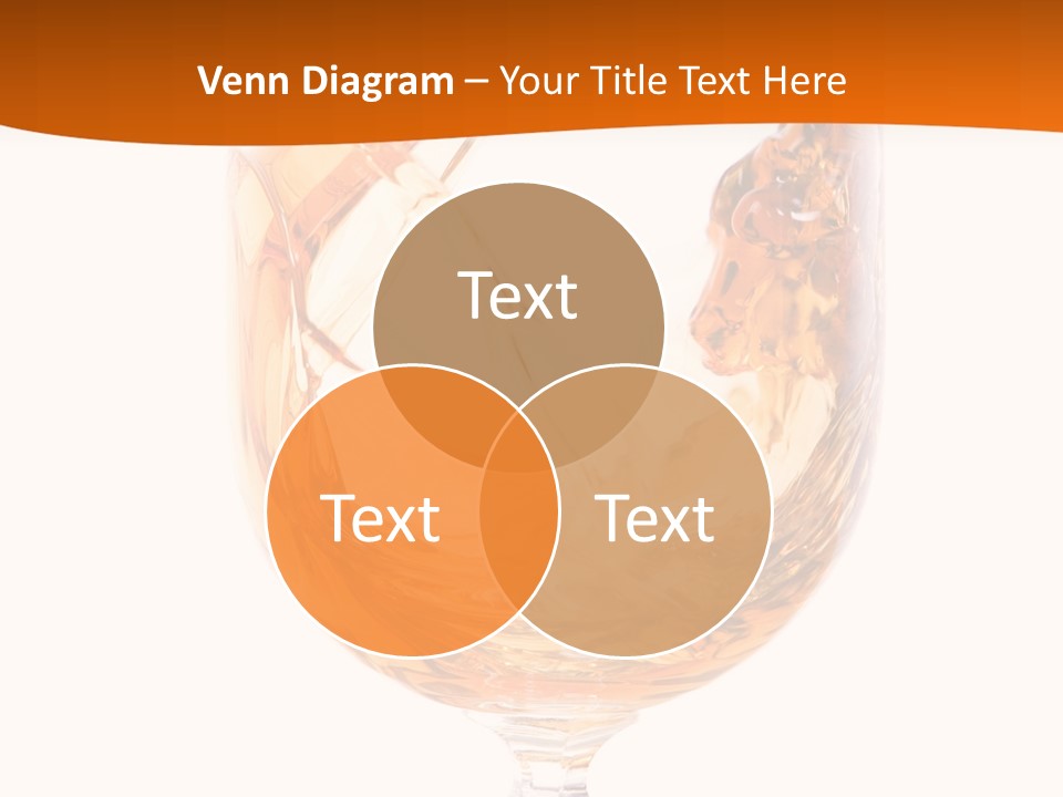 Elegant Rim Wine PowerPoint Template