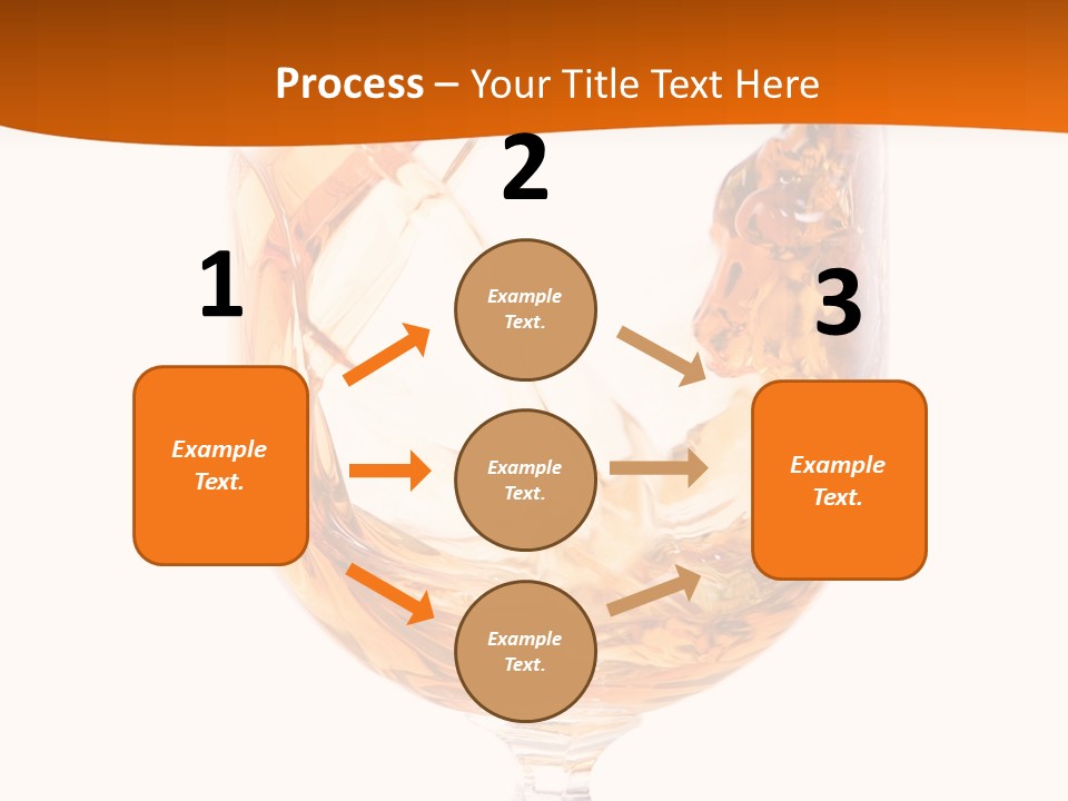 Elegant Rim Wine PowerPoint Template