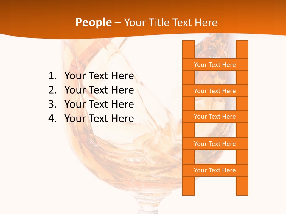 Elegant Rim Wine PowerPoint Template