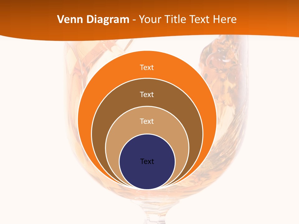 Elegant Rim Wine PowerPoint Template