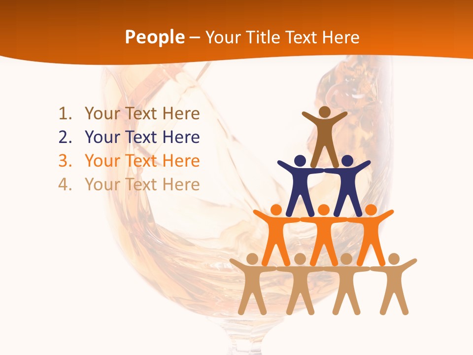 Elegant Rim Wine PowerPoint Template