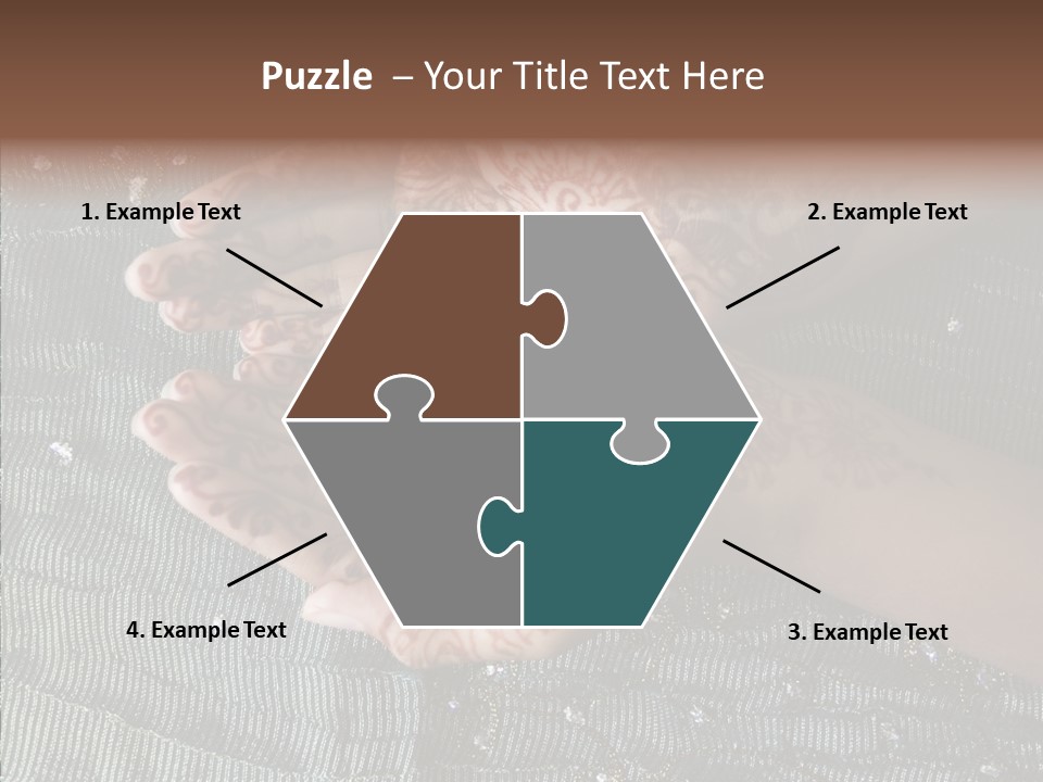 Culture Gold Art PowerPoint Template