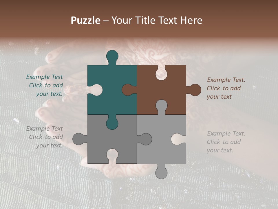 Culture Gold Art PowerPoint Template