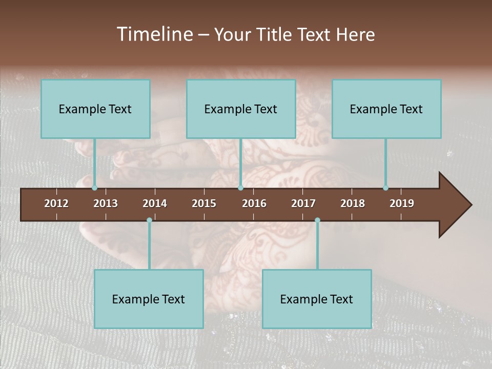 Culture Gold Art PowerPoint Template