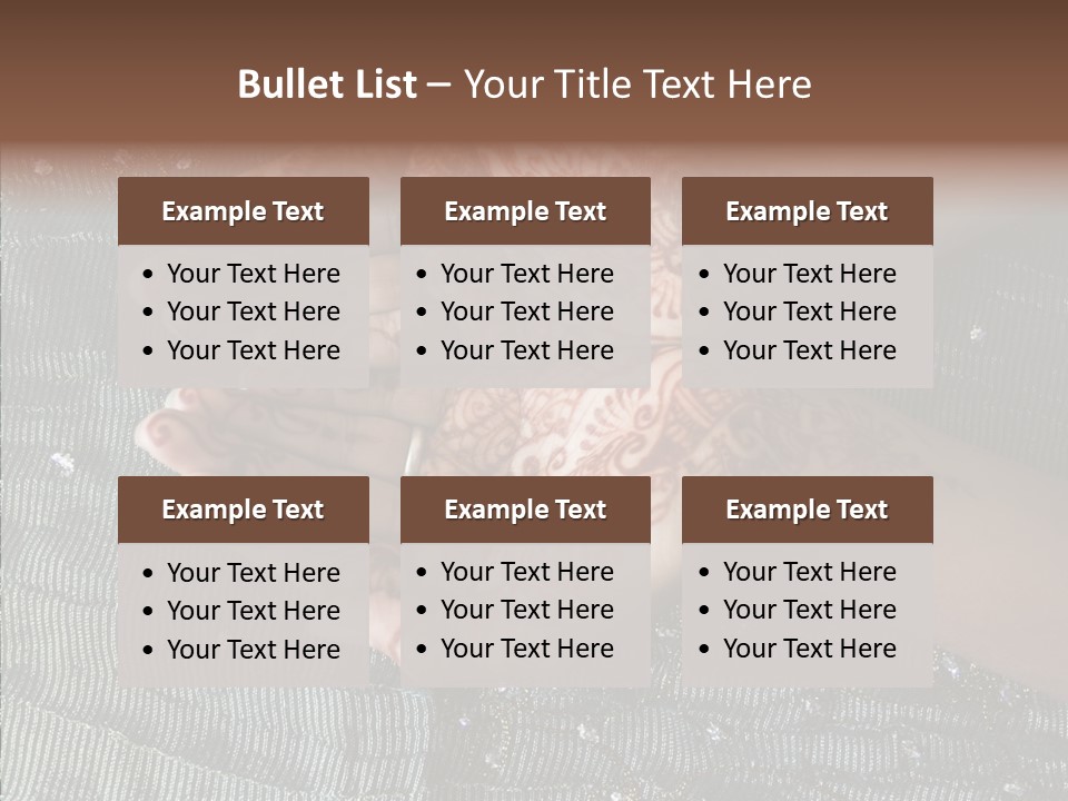 Culture Gold Art PowerPoint Template