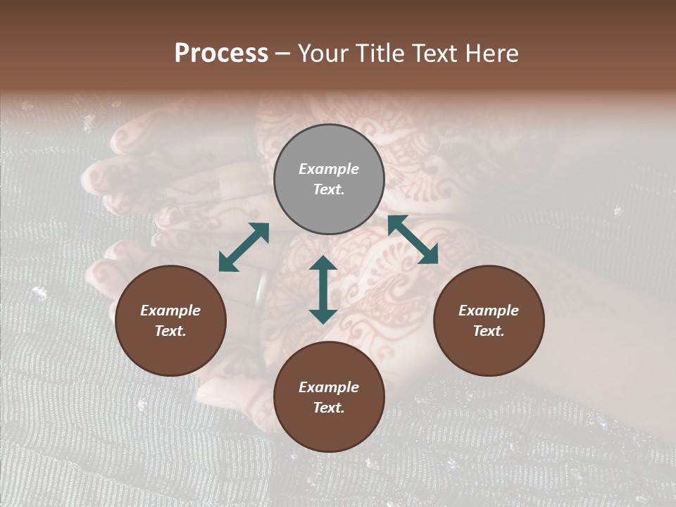 Culture Gold Art PowerPoint Template