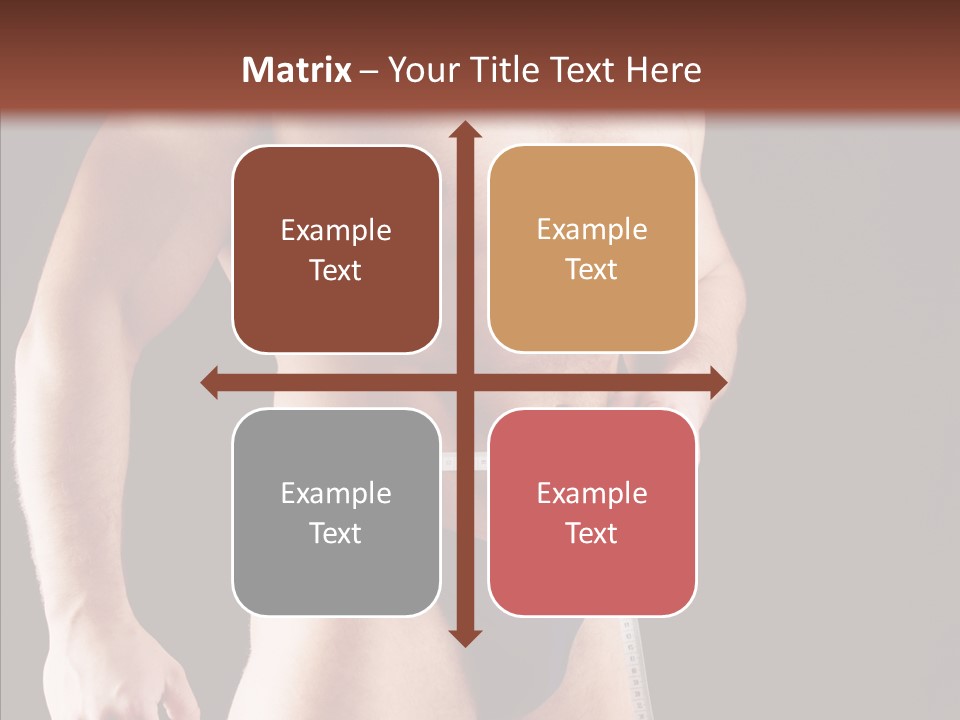 Sexual People Fitness PowerPoint Template