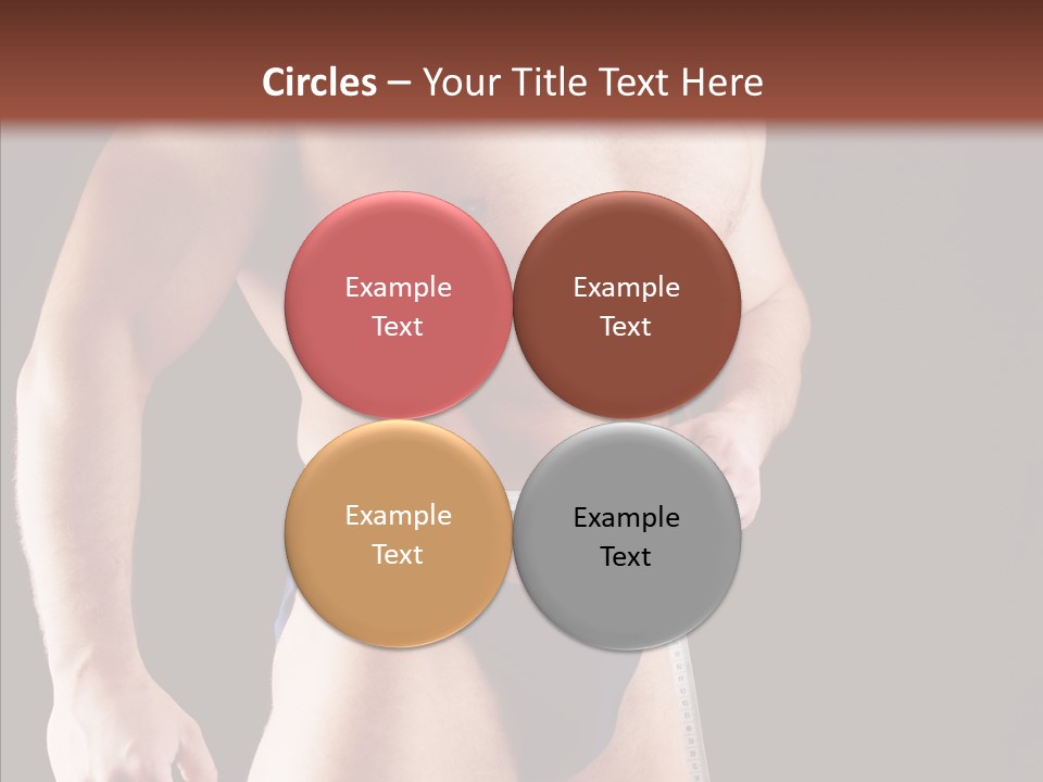 Sexual People Fitness PowerPoint Template