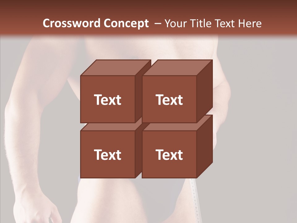 Sexual People Fitness PowerPoint Template