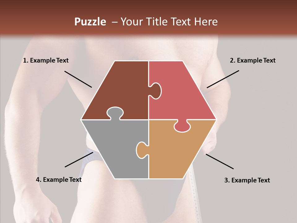 Sexual People Fitness PowerPoint Template