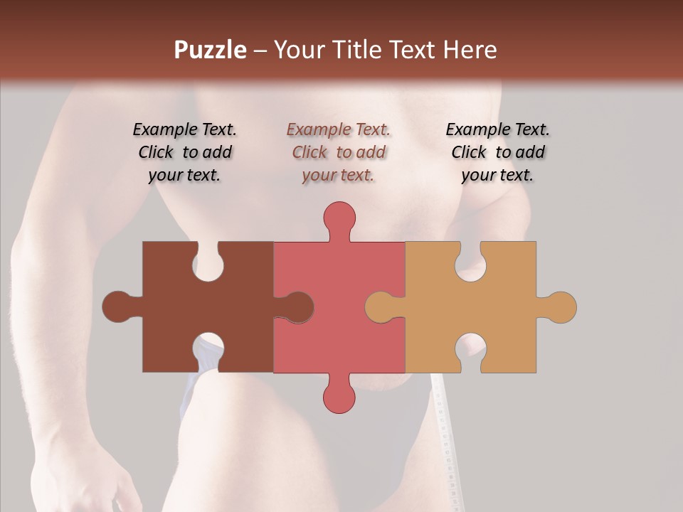 Sexual People Fitness PowerPoint Template