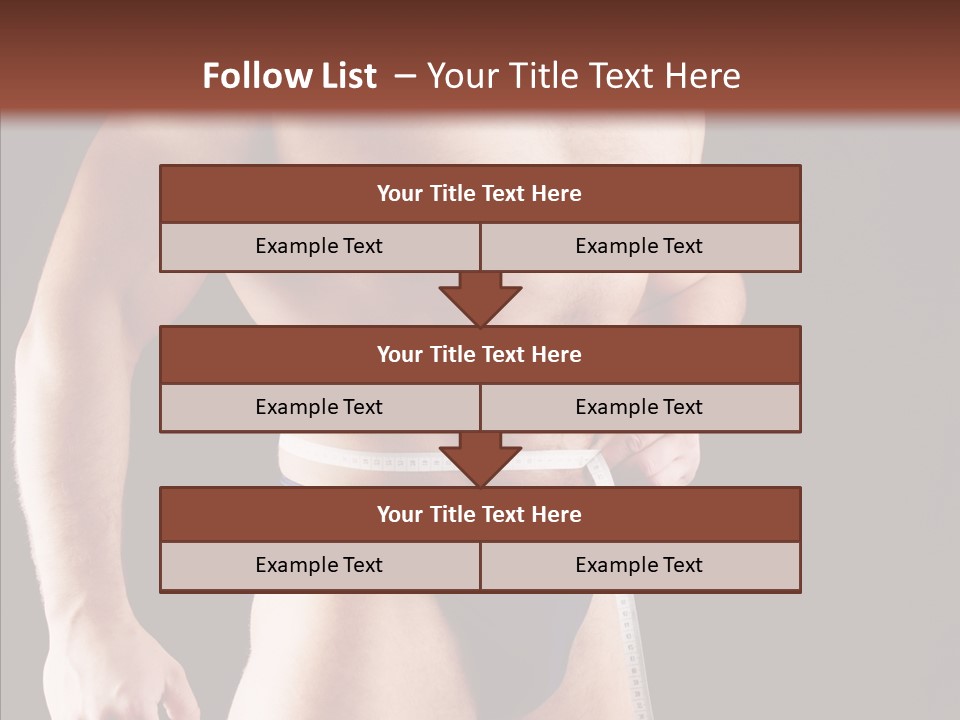 Sexual People Fitness PowerPoint Template