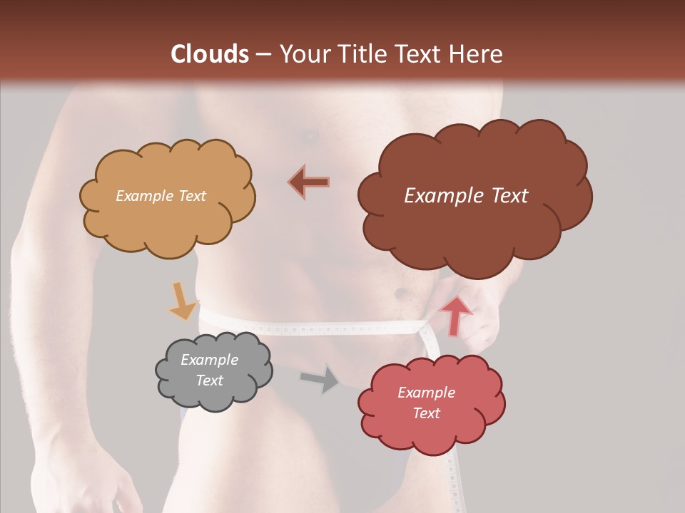 Sexual People Fitness PowerPoint Template